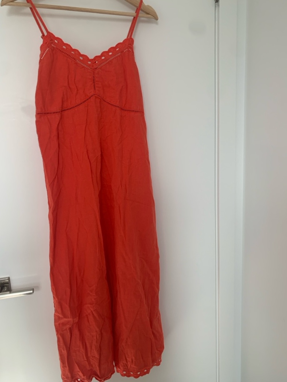 Old Navy Linen blend Spaghetti Strap Maxi Dress